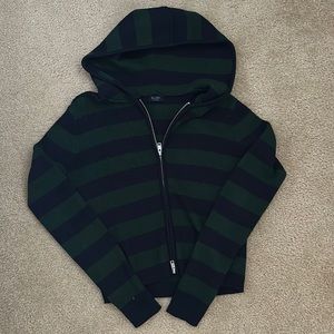 Brandy Melville hooded zip up